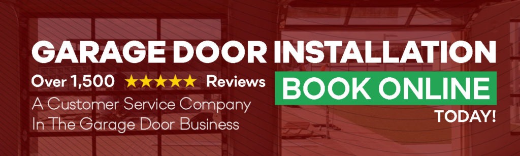 book online garage door installation