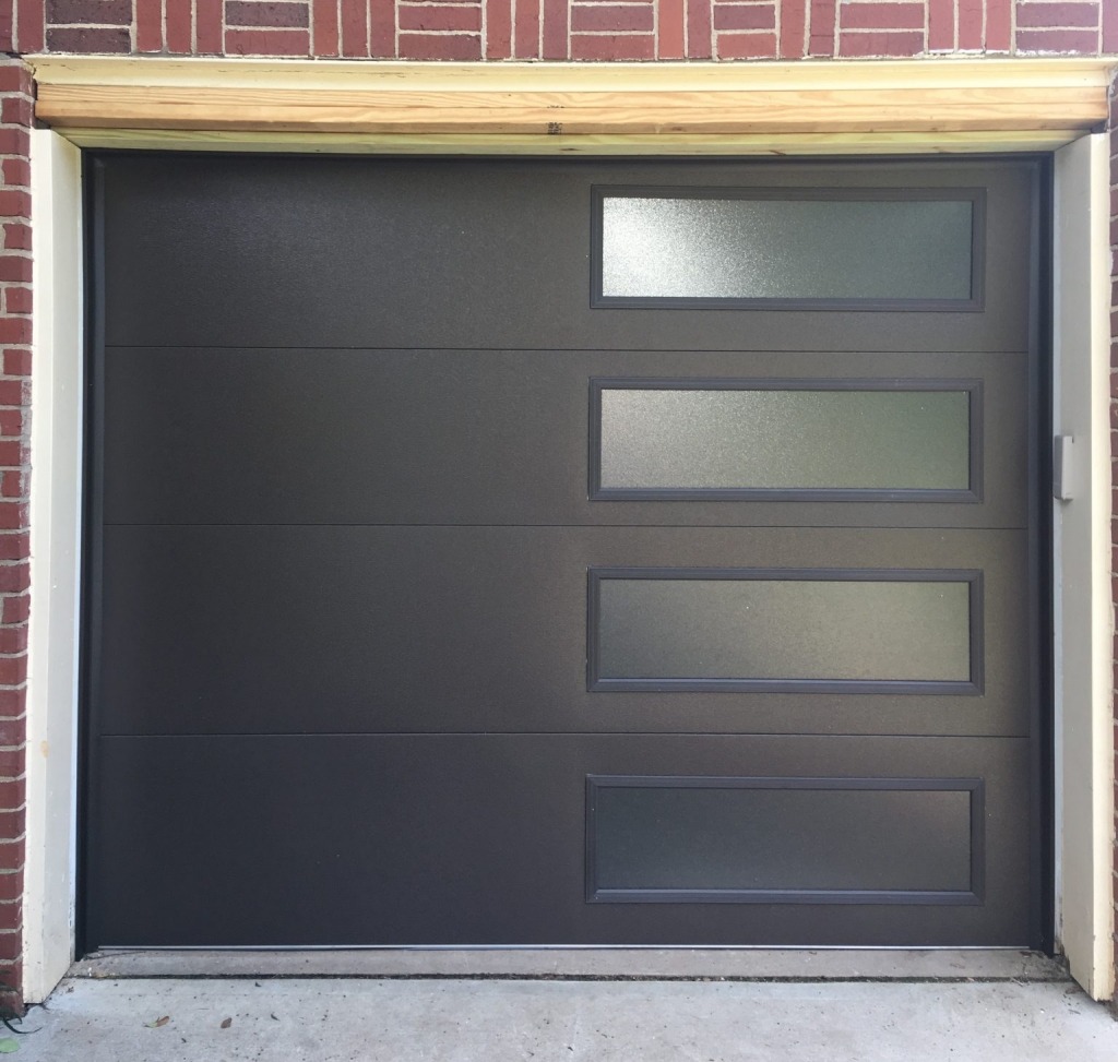 New Mid-Century Modern Garage Door