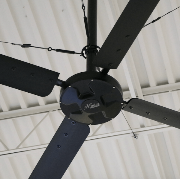 Industrial Overhead Fans HVLS Fans Hunter Warehouse Fan