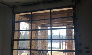 Basement Glass Garage Door