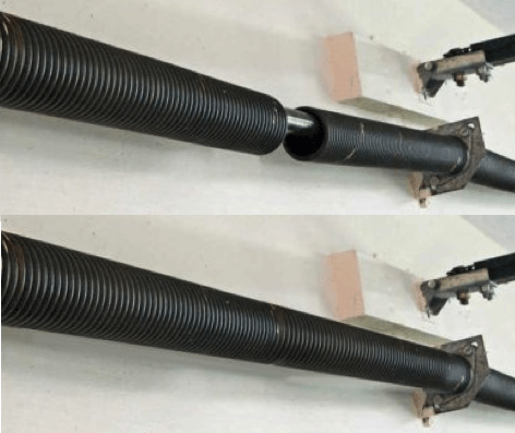 Before/After Broken Spring Replacement