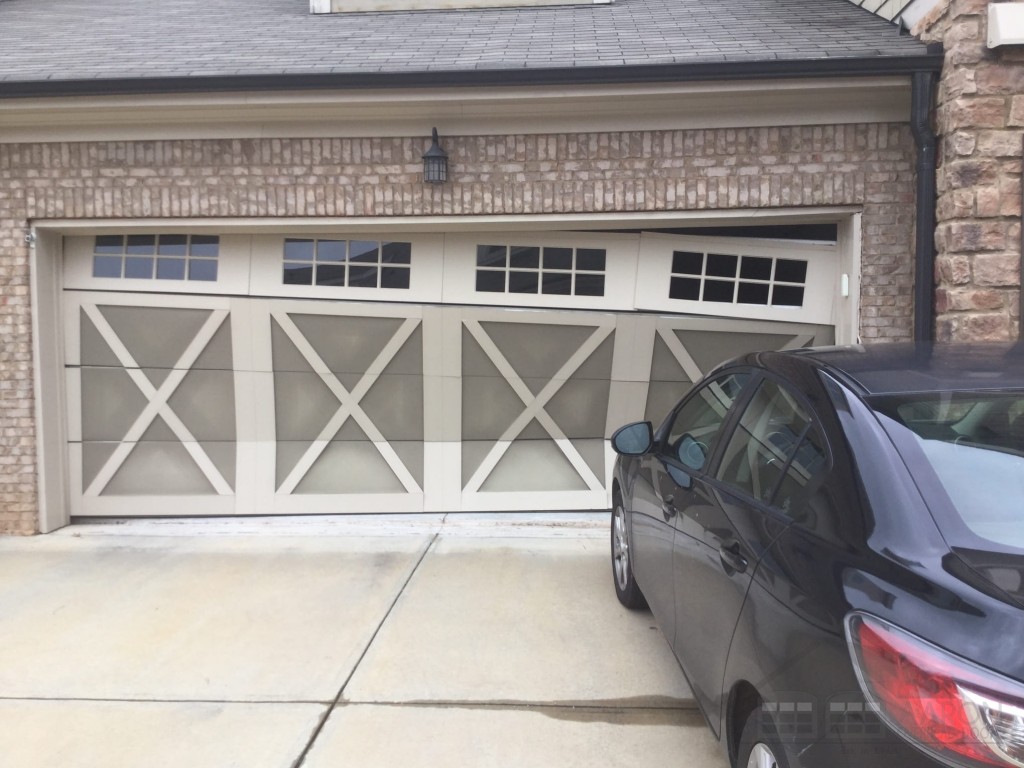 Garage Door Panel Replacement - Car Ran Into Garage Door