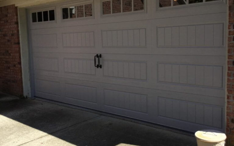 Carriage Style Garage Door Installation – Suwanee Ga