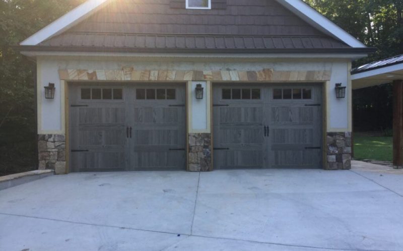 Carriage Style Garage Door Installation Suwanee GA