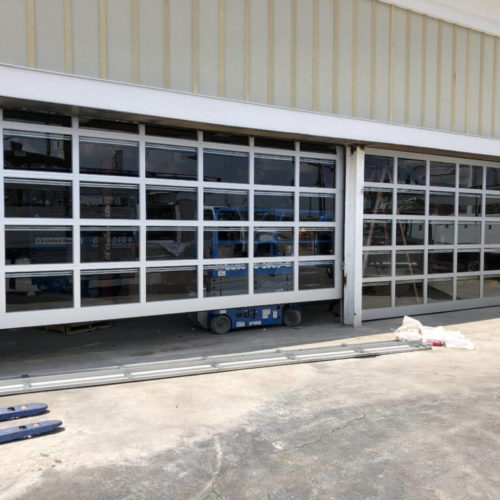 Full View Glass Garage Door – Atlanta GA