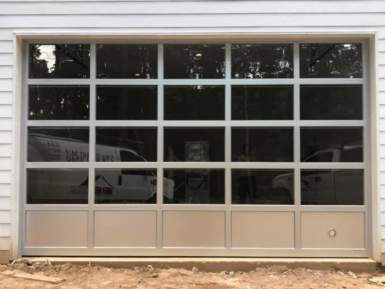 Glass & Aluminum Garage Door