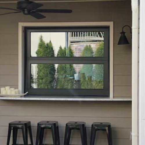 Counter Top/Bar Top Glass Aluminum Garage Door Cumming GA