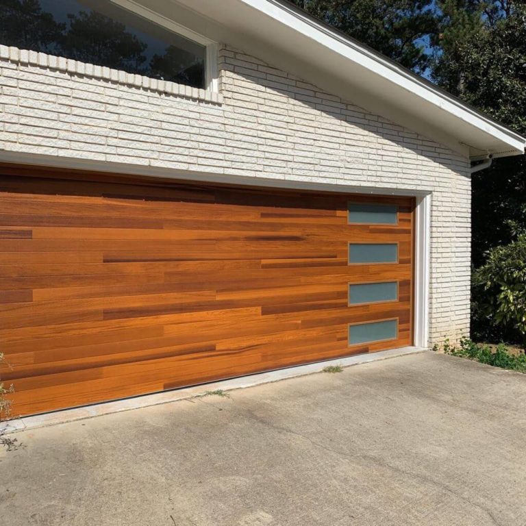 Midcentury Modern Garage Door Atlanta GA | Aaron Overhead Doors