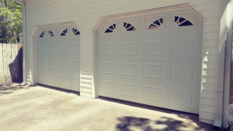 Traditional Windowed Garage Door