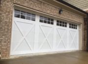 18x7 Carriage Barn Style Garage Door Cumming GA - Aaron Overhead Doors ...