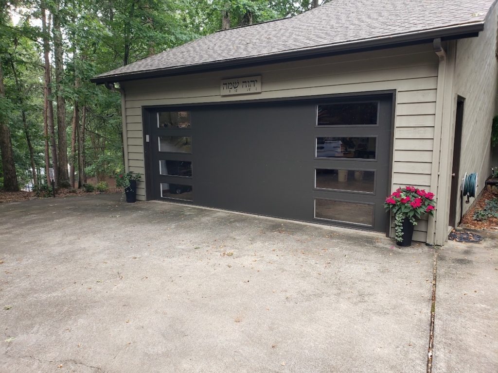 Modern Steel Garage Door