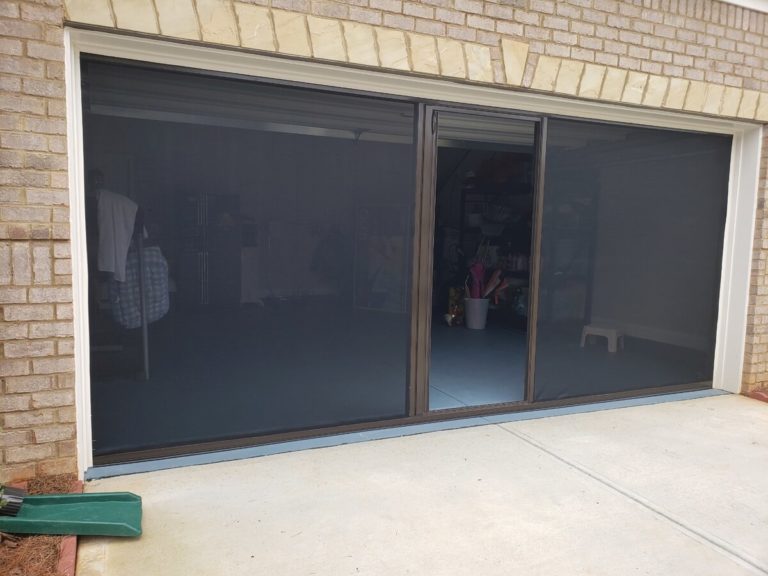 Simple Garage Door Screen Repair for Small Space