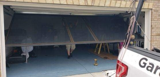 new garage door screen