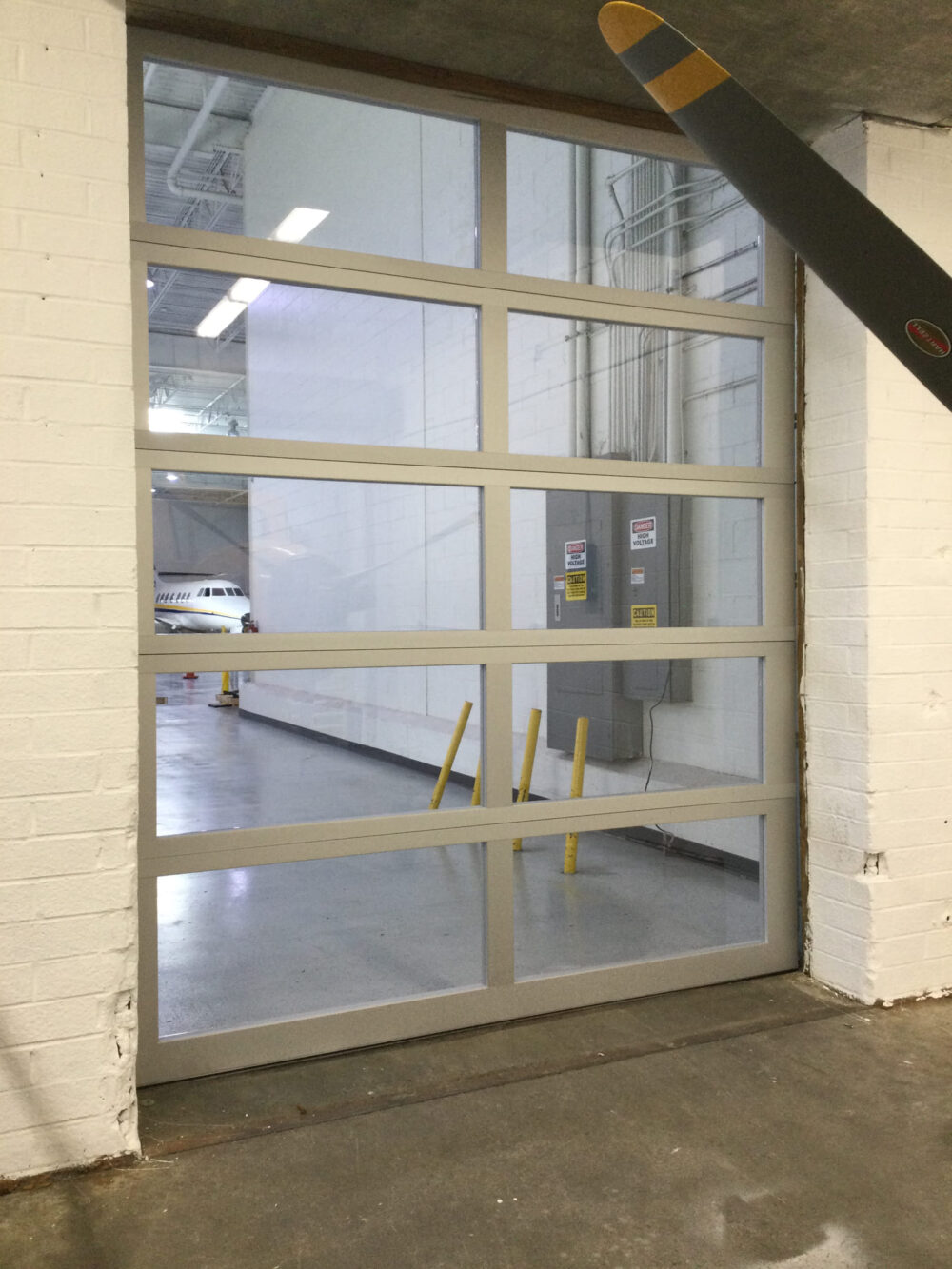 Glass Garage Door Aviation Duluth GA