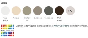 Amarr Color Options
