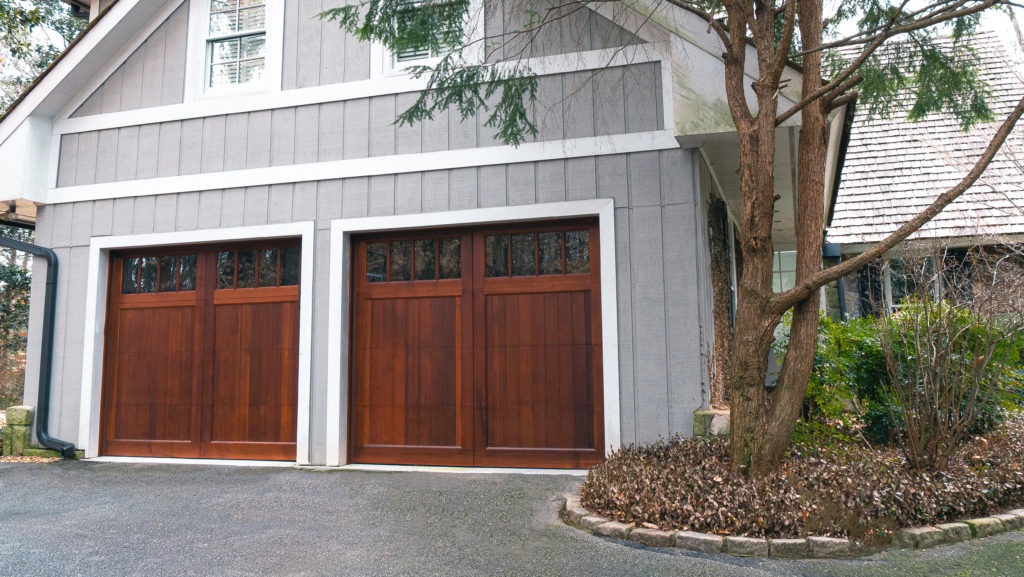 Beautiful Wood Garage Door Ideas
