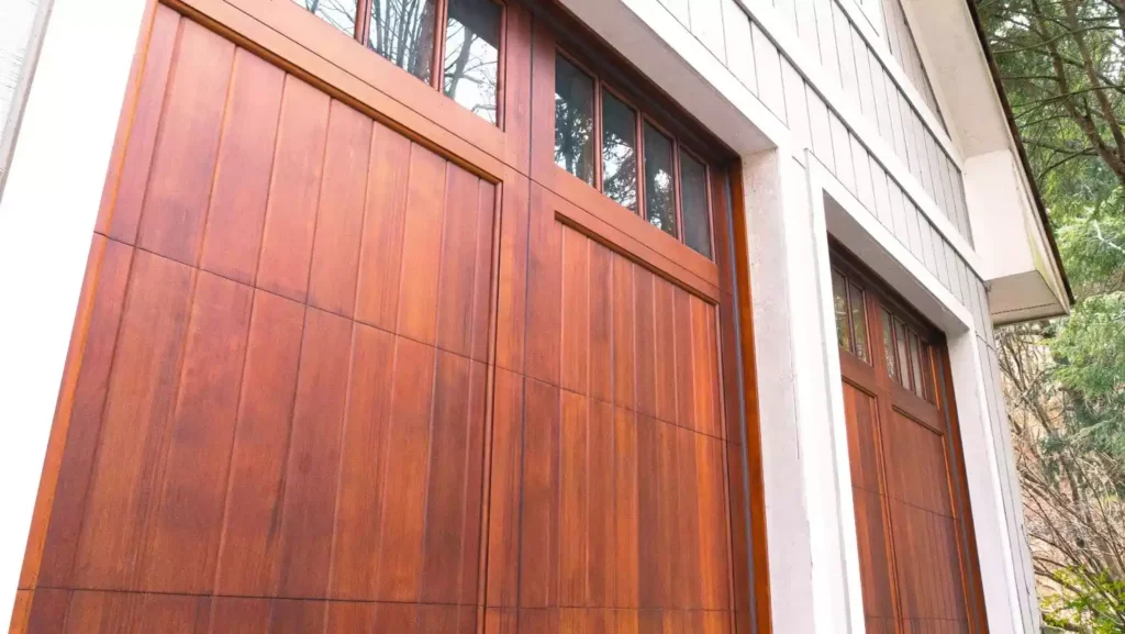 custom wood garage doors Atlanta ga